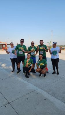 Foto da corrida de 6 km