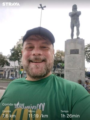 Foto da corrida de 6 km