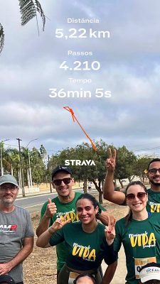 Foto da corrida de 5 km