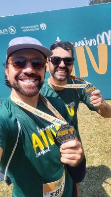 Foto da corrida de 6 km