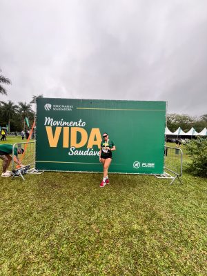 Foto da corrida de 6 km